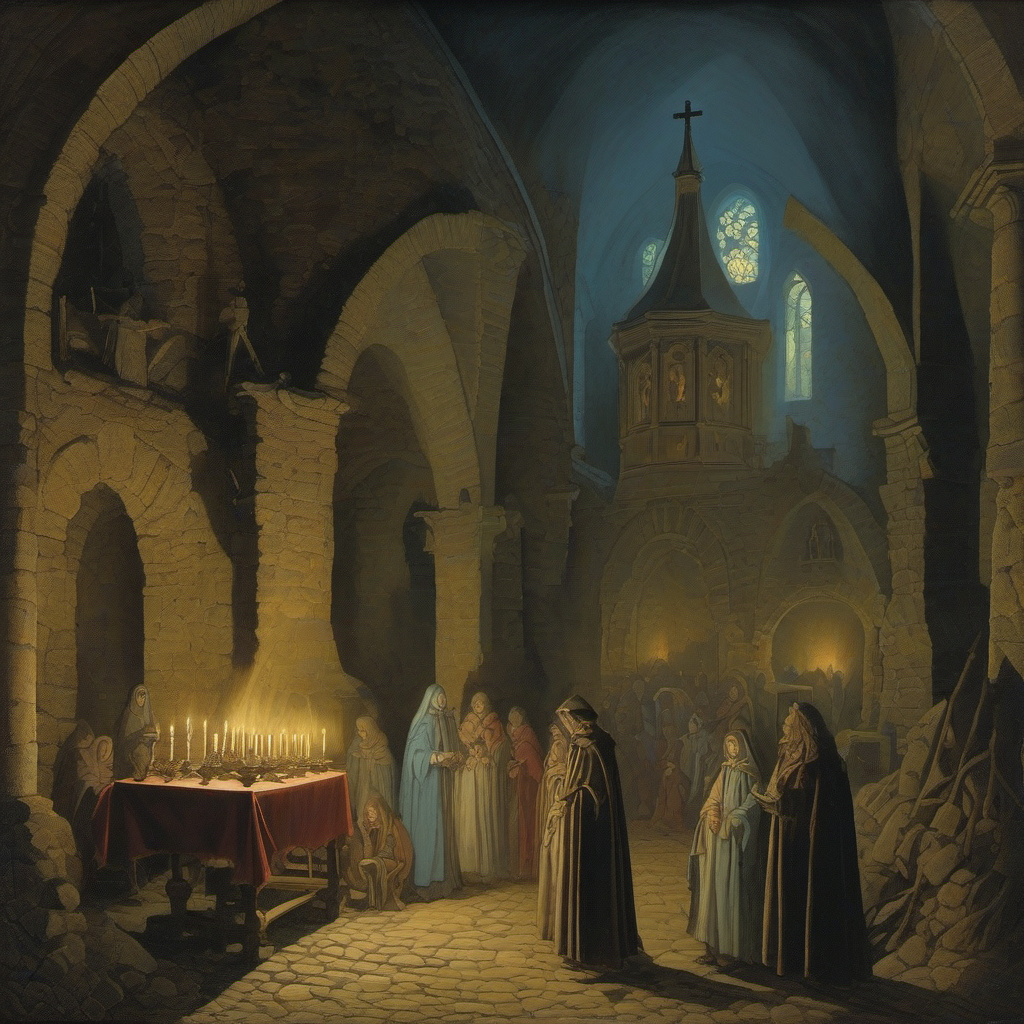 Pověst: kostel svatého Jiří (Bělotín)