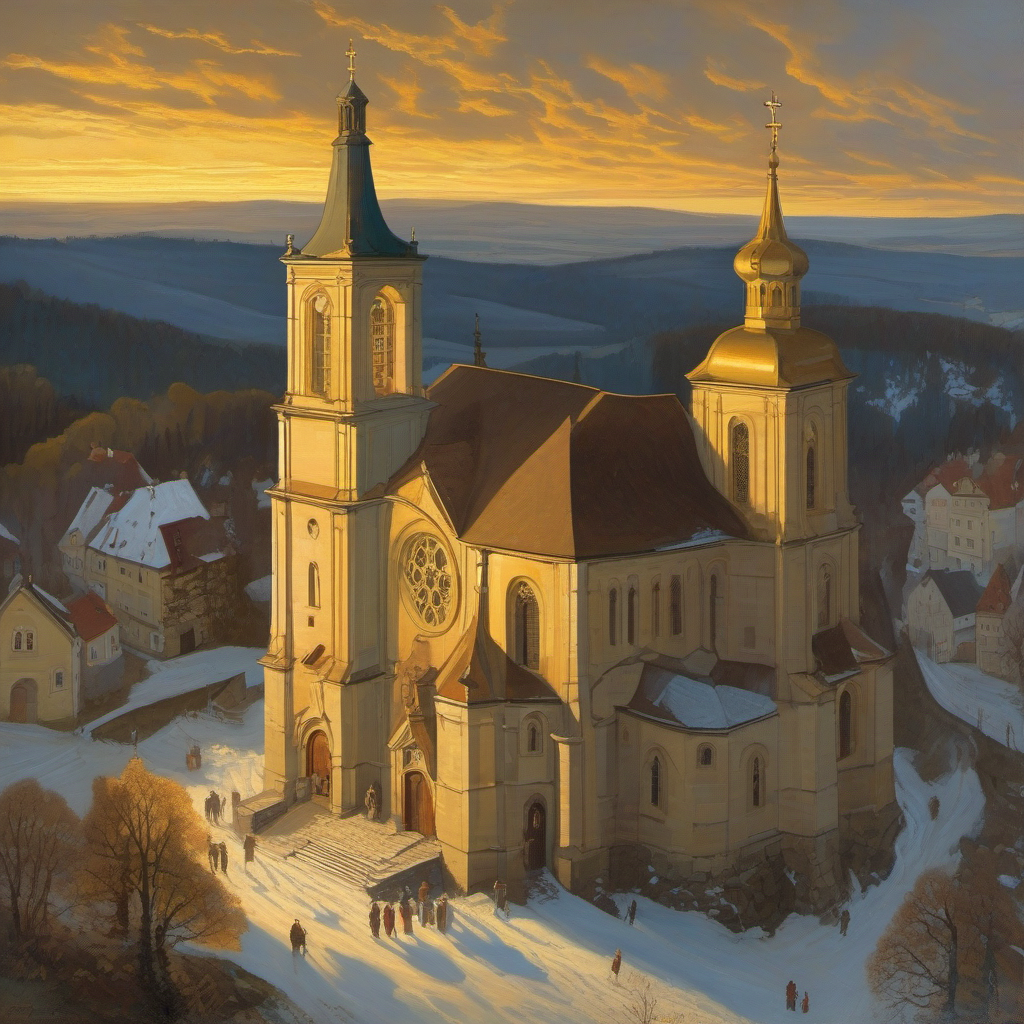 Pověst: Kostel Panny Marie (Broumov)