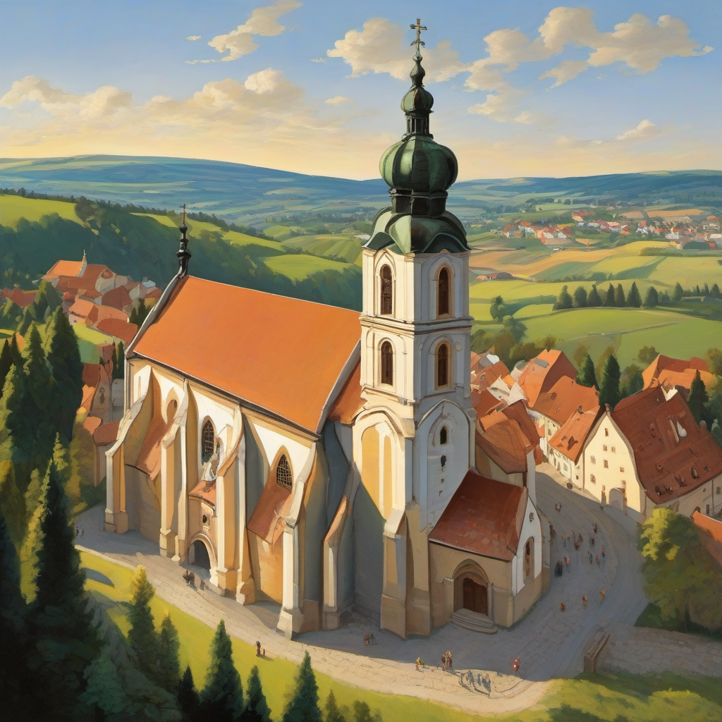 Pověst: kostel svatého Jakuba Většího (Černín)