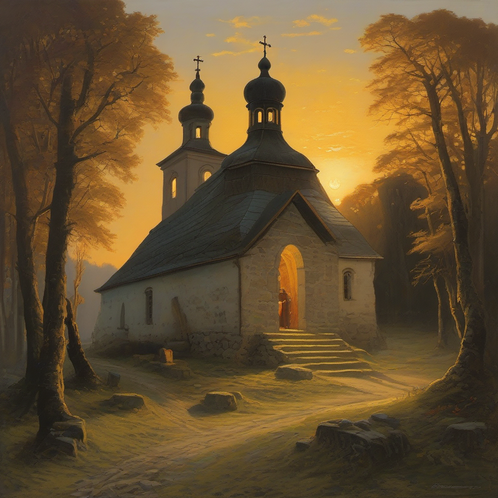 Pověst: kaple svaté Anny (Řevničov)