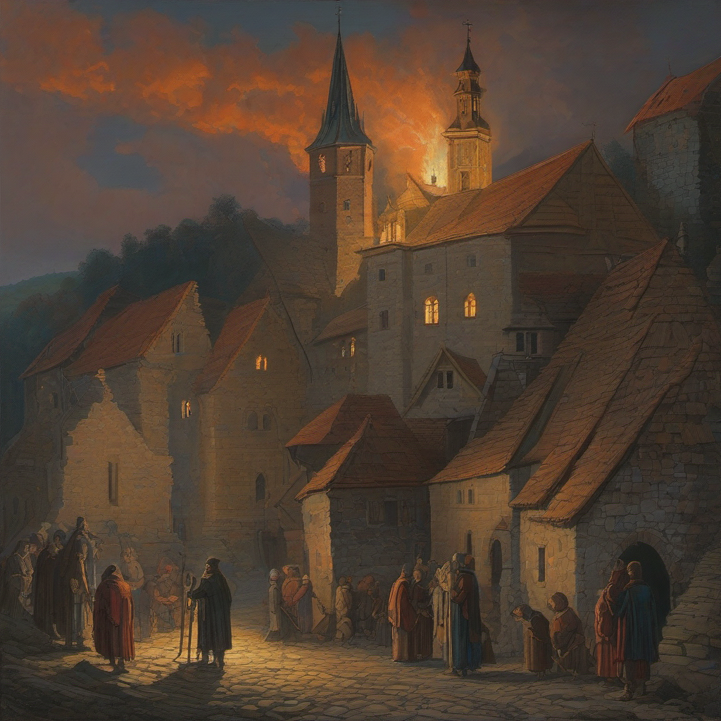 Pověst: Kostel svatého Mikuláše (Němčice)