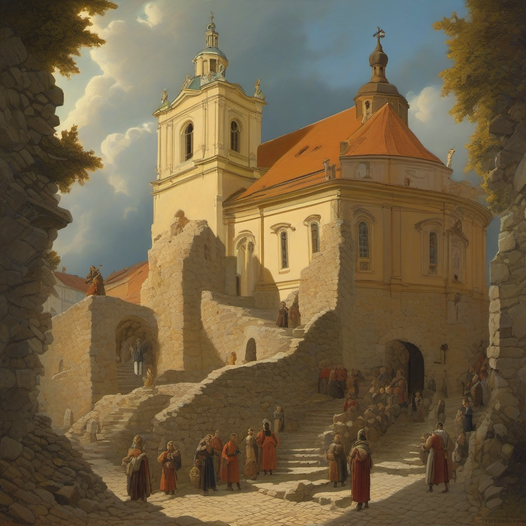 Pověst: Kostel svatého Mikuláše (Mikulov)
