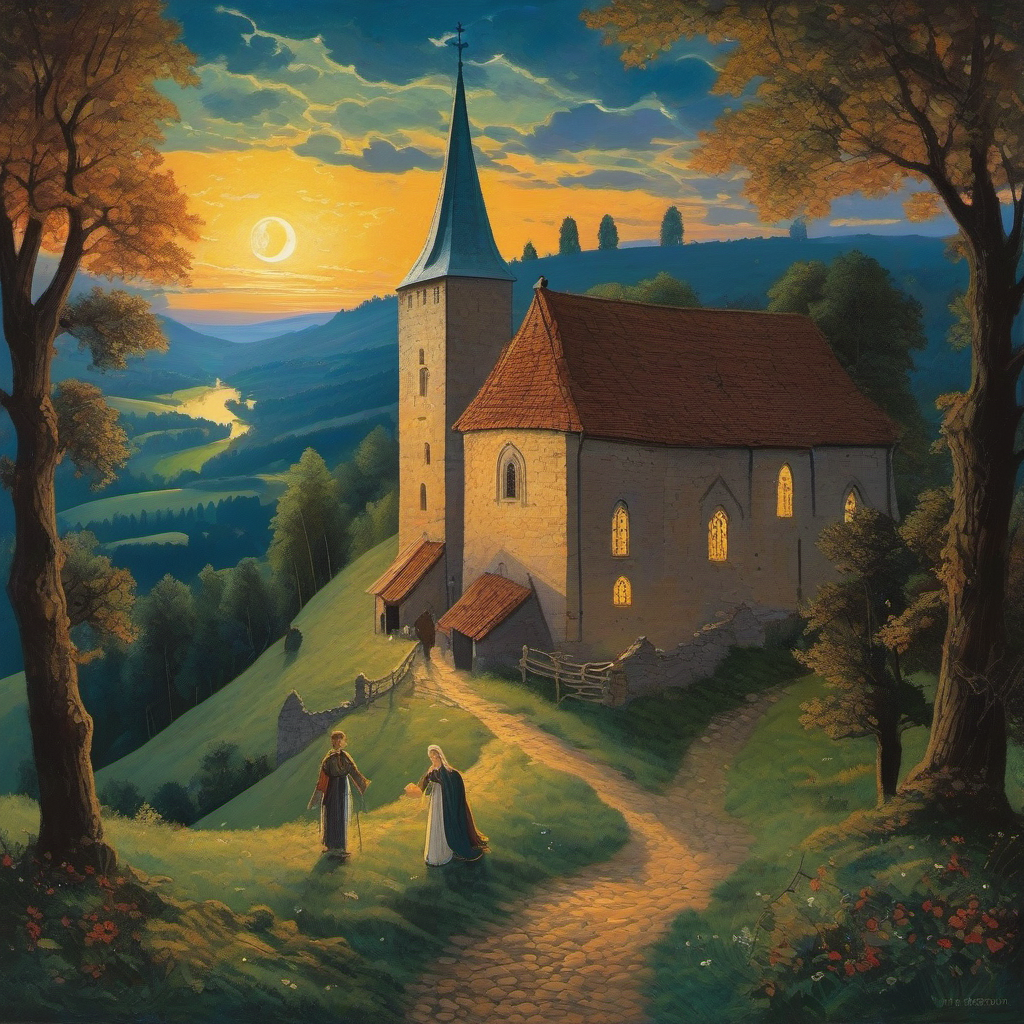 Pověst: Kostel svaté Maří Magdalény (Volary)