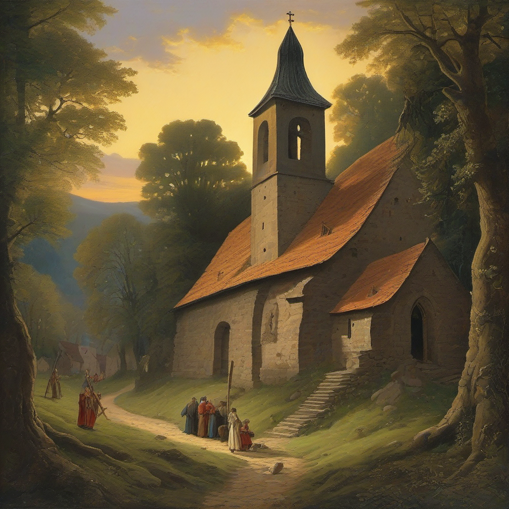 Pověst: evangelický kostel v Mělnickém Vtelně