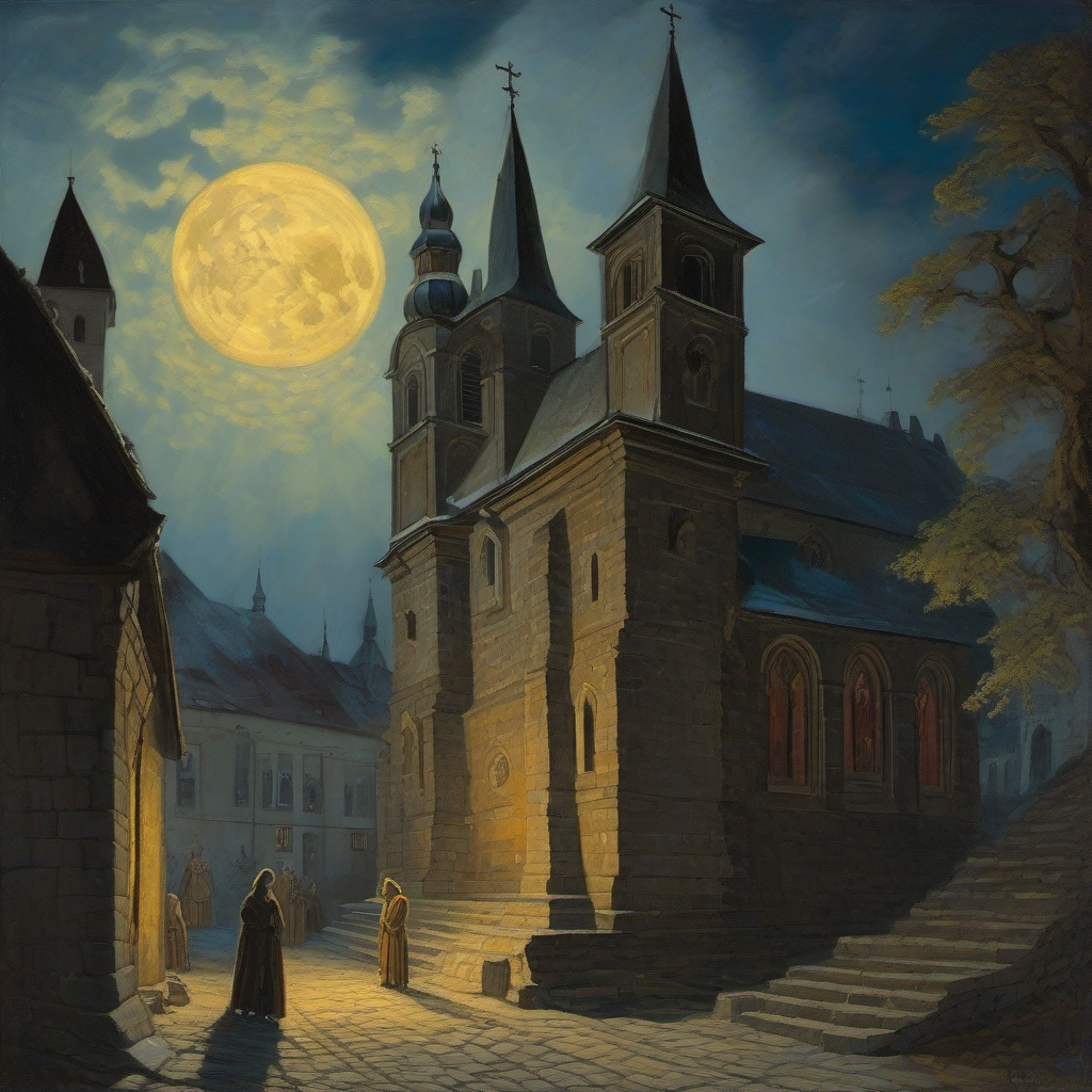 Pověst: kostel svatého Václava (Branišov)