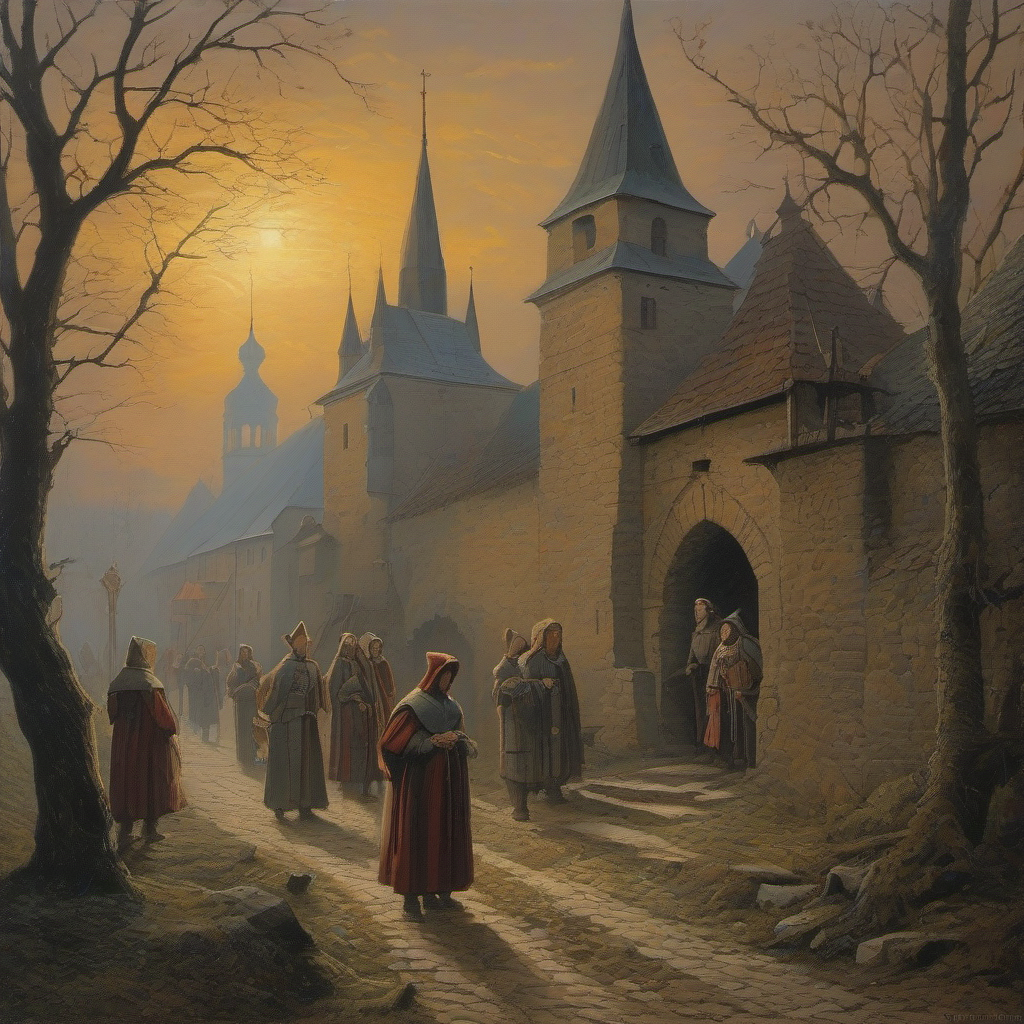 Pověst: kostel svaté Kateřiny (Choteč)