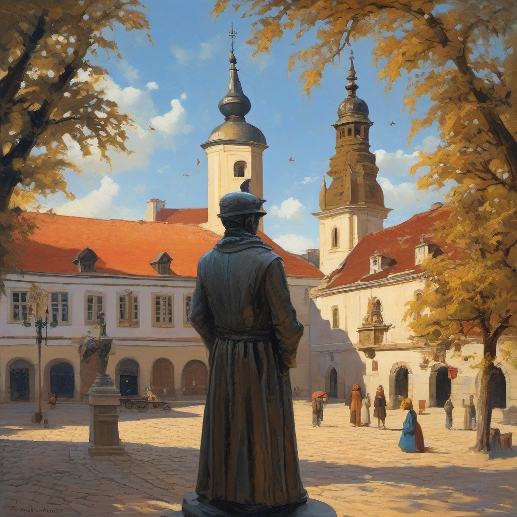 Příběh: pomník Jiřího z Poděbrad