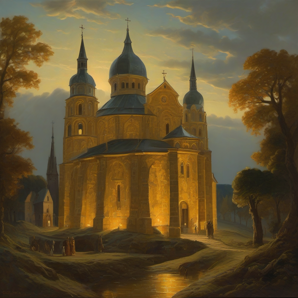 Pověst: kostel svaté Kunhuty (Nížkovice)