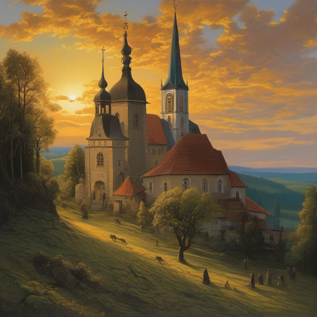 Pověst: Kostel svaté Kateřiny (Prusinovice)