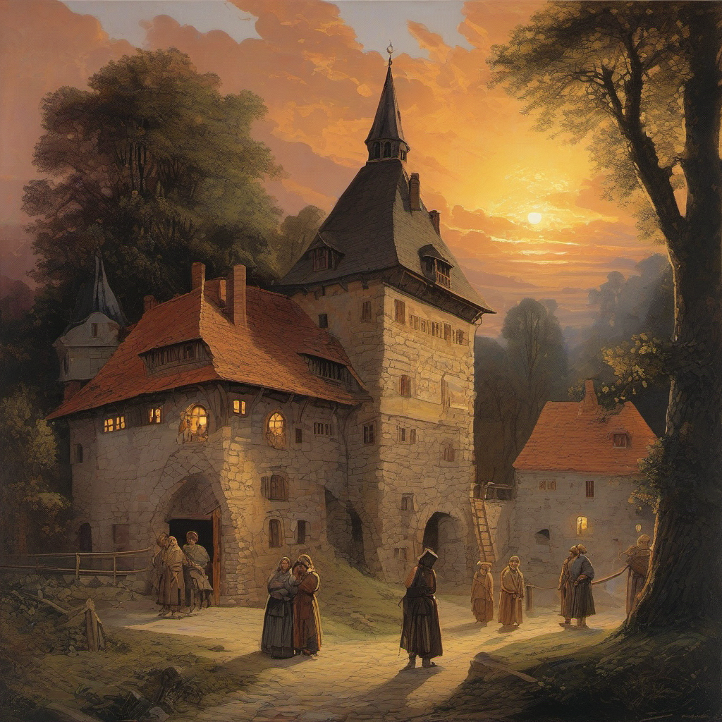 Pověst: Devět křížů