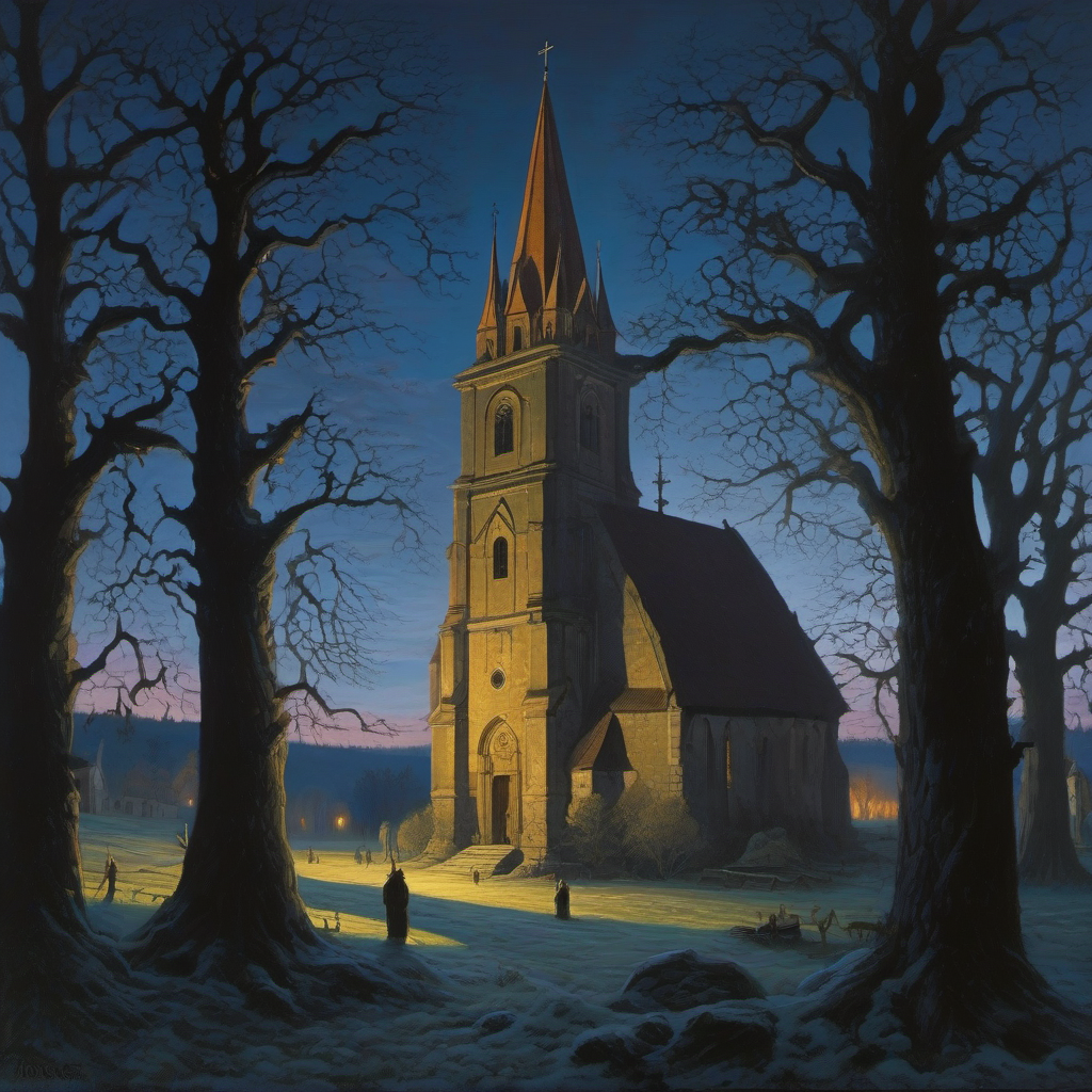 Pověst: kostel svatého Ondřeje (Slavonín)