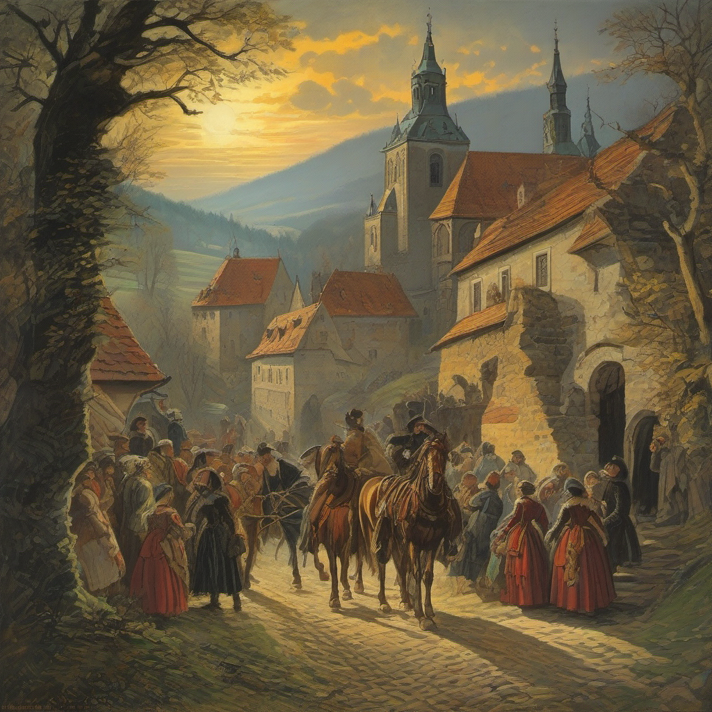 Pověst: Kostel Všech svatých (Přeskače)