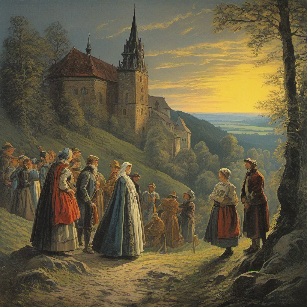 Pověst: Kostel svaté Máří Magdaleny (Božanov)