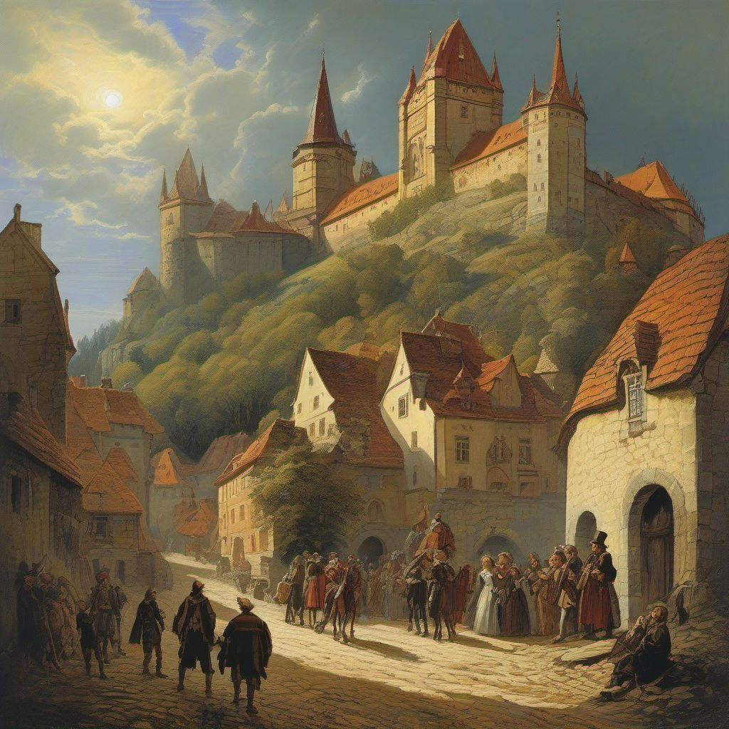 Pověst: hrad Sobín