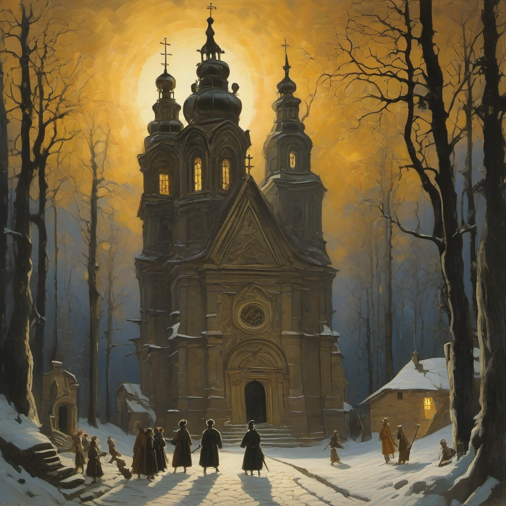 Pověst: Kostel Nejsvětější Trojice (Malý Háj)