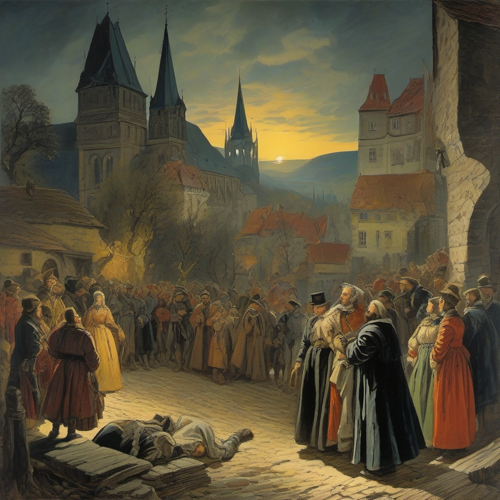 Pověst: evangelický kostel v Hrabové