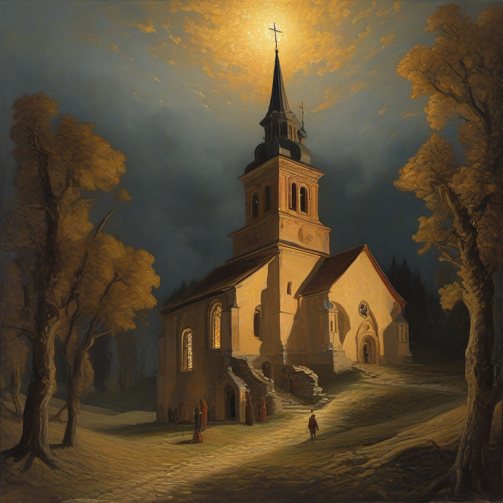 Pověst: Kostel svatého Prokopa (Hodkovice nad Mohelkou)