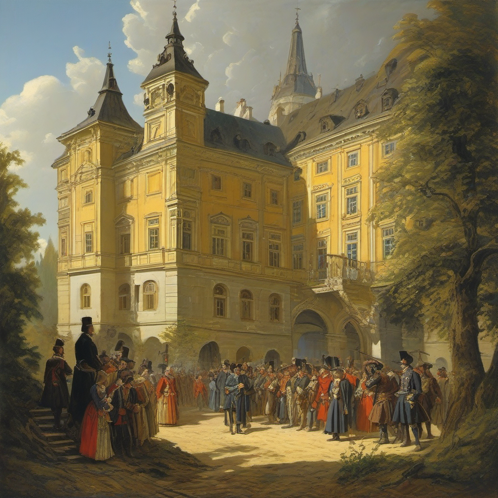 Pověst: Palác Podstatských z Prusinovic