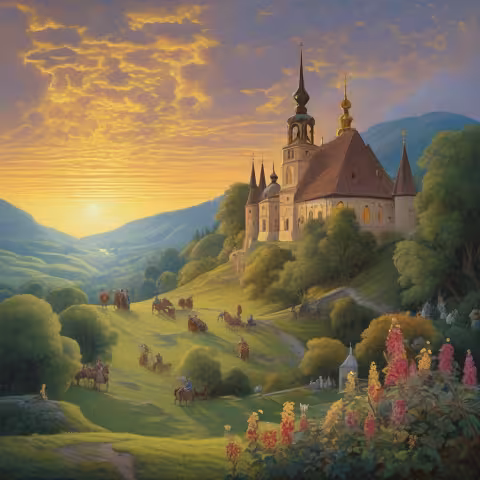 Pověst: Kostel svatého Václava (Malá Bukovina)