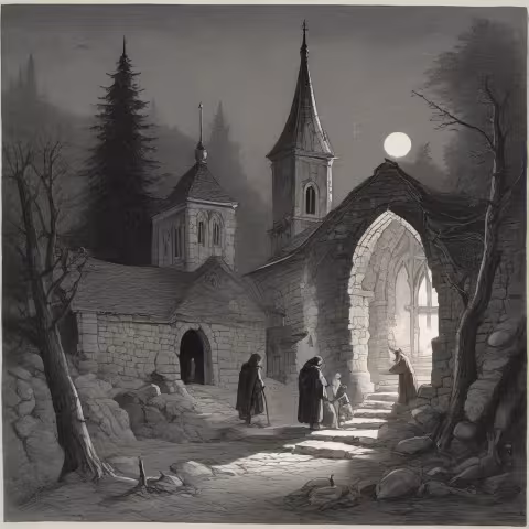 Pověst: Kostel svatého Vavřince (Dačice I)