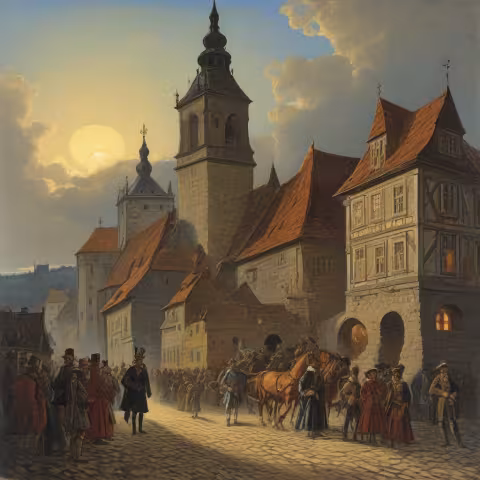 Pověst: Kostel svaté Barbory (Hrob)