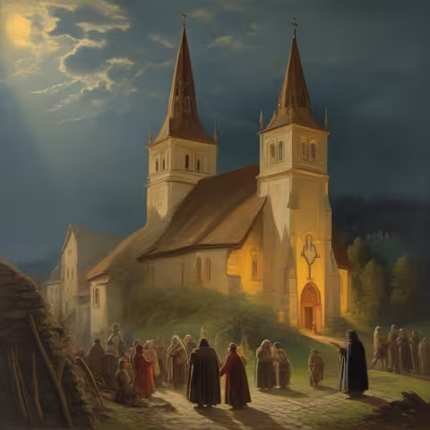 Pověst: kostel svaté Kunhuty (Hlína)