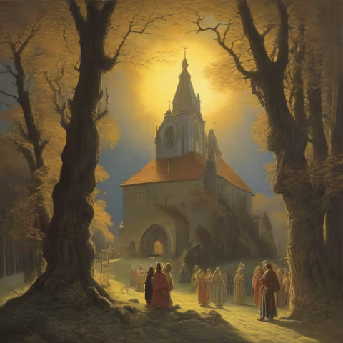 Pověst: kaple Jména Panny Marie (Kamenné Žehrovice)