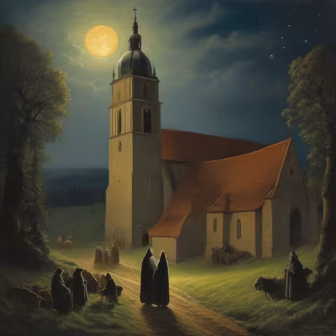 Pověst: kostel svatého Václava (Řestoky)