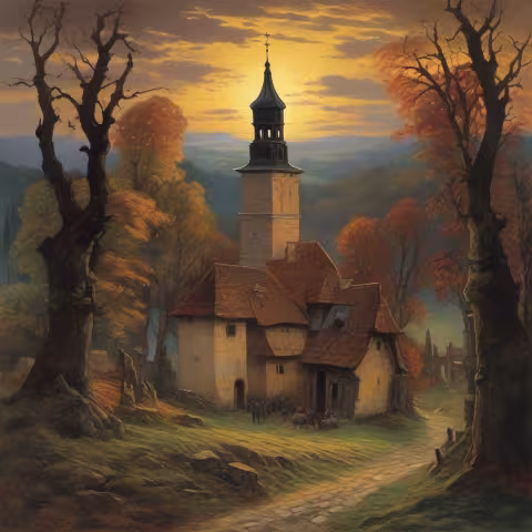 Pověst: zvonice (Slavoňov)