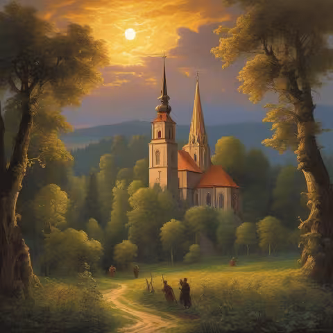Pověst: kostel svatého Michaela archanděla (Šardice)