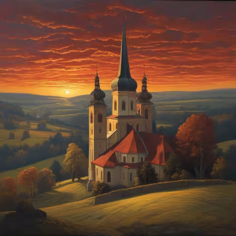 Pověst: Kostel Narození Panny Marie (Praha 4)