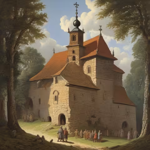 Pověst: Kostel svatého Jana Nepomuckého (Hlavňovice)