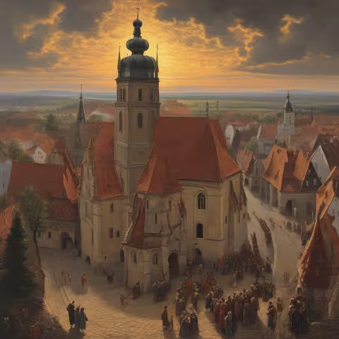 Pověst: evangelický kostel v Třebíči