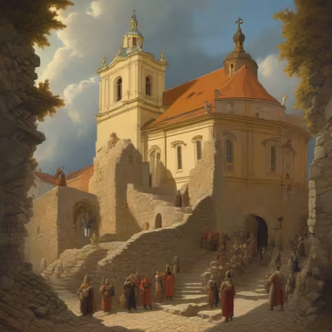 Pověst: Kostel svatého Mikuláše (Mikulov)