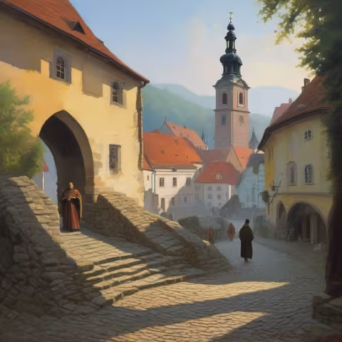 Příběh: Kostel Všech svatých (Moravský Krumlov)