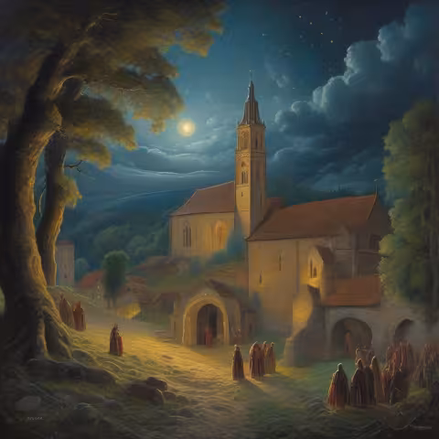 Pověst: Kostel Všech svatých (Levínská Olešnice)