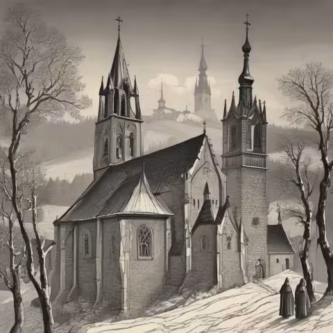 Pověst: Kostel svatého Bartoloměje (Trhový Štěpánov)