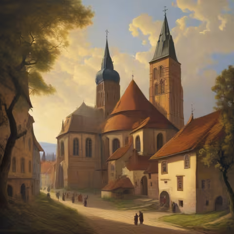 Pověst: Kostel Zvěstování Panny Marie v Chebu