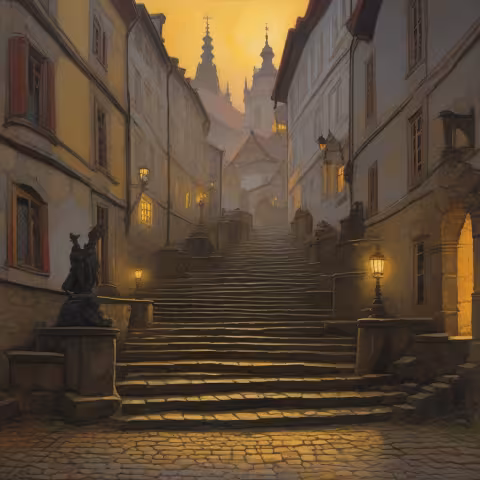 Pověst: Zámecké schody