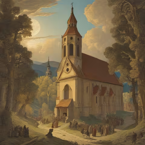 Pověst: evangelický kostel v Bošíně