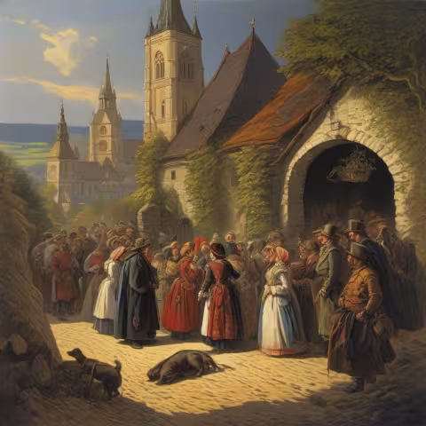 Příběh: Kostel svatého Bartoloměje (Nová Ves)