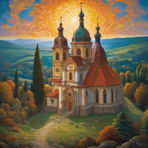 Pověst: kostel svaté Maří Magdalény (Skořenice)