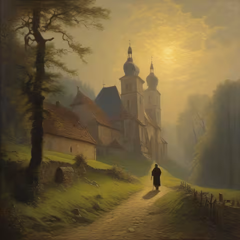 Příběh: kostel Navštívení Panny Marie (Běšiny)