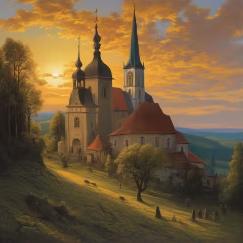 Pověst: Kostel svaté Kateřiny (Prusinovice)