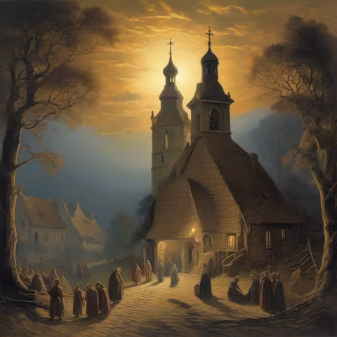 Pověst: kaple v Domažličkách