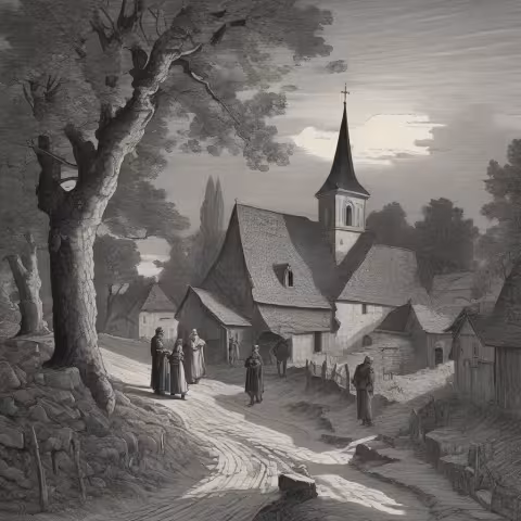 Pověst: Kostel svatého Jiří (Pomezí)