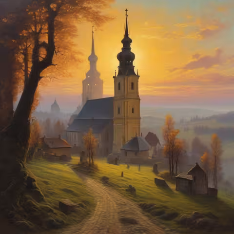 Pověst: kostel svatého Jana Křtitele (Bzenec)