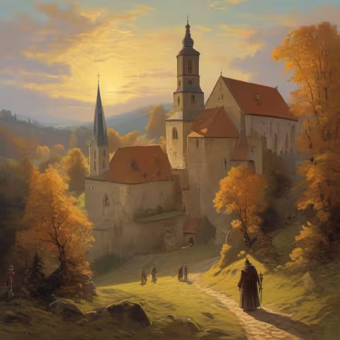 Pověst: Kostel svatého Jiří (Doubravka)