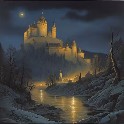 Pověst: zámek Kněžice (Petrovice u Sušice)