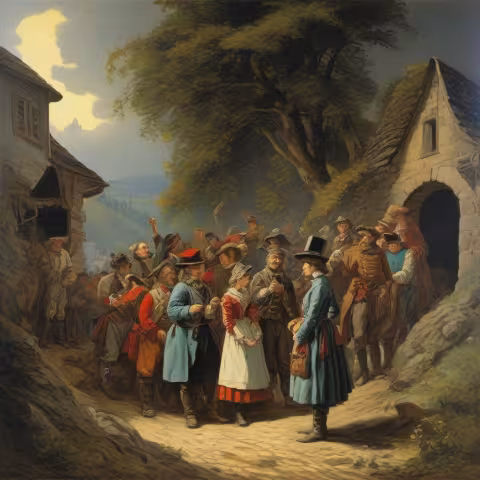 Pověst: chrám svaté Barbory (Dolní Kounice)